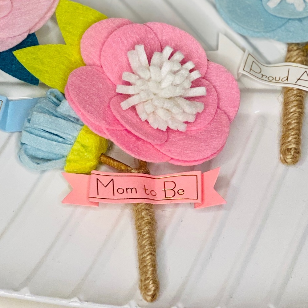 Mom to be felt corsage 🛍 Baby Shower Baby Sprinkle Mother’s Day Moms Day